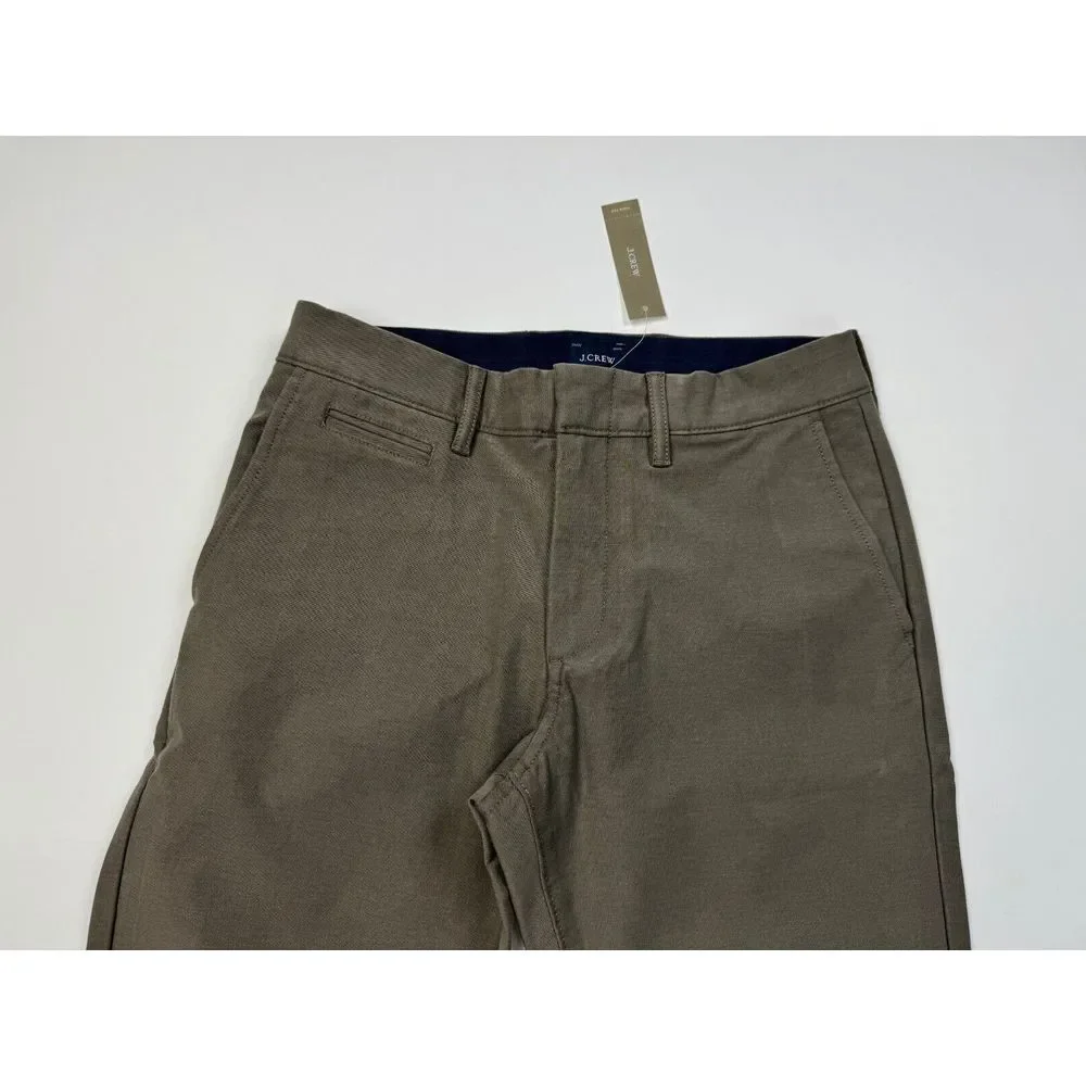 J Crew 484 Slim-fit Midweight Tech Pant Mens‎ 28 30 NWT $118 Stretch Performance